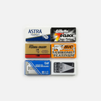 Double Edge Razor Blades Sample Kit 2: High-Calibre Precision