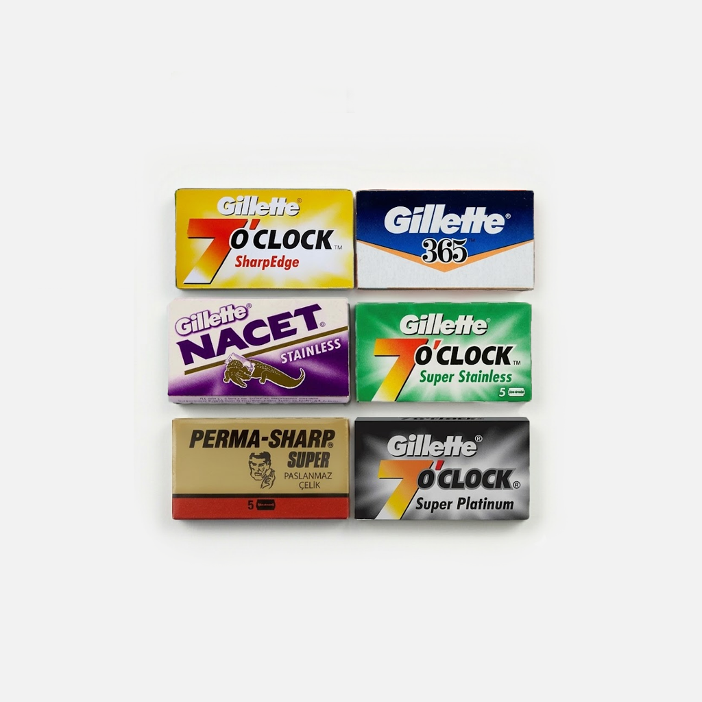 Double Edge Razor Blades Sample Kit 4: Operation G-Sequence
