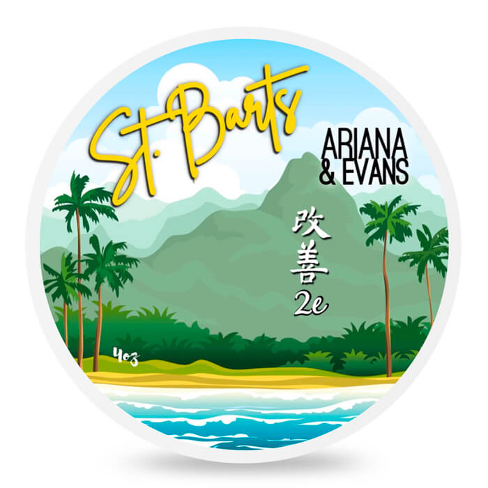 Ariana & Evans St Barts K2E Shaving Cream 118ml