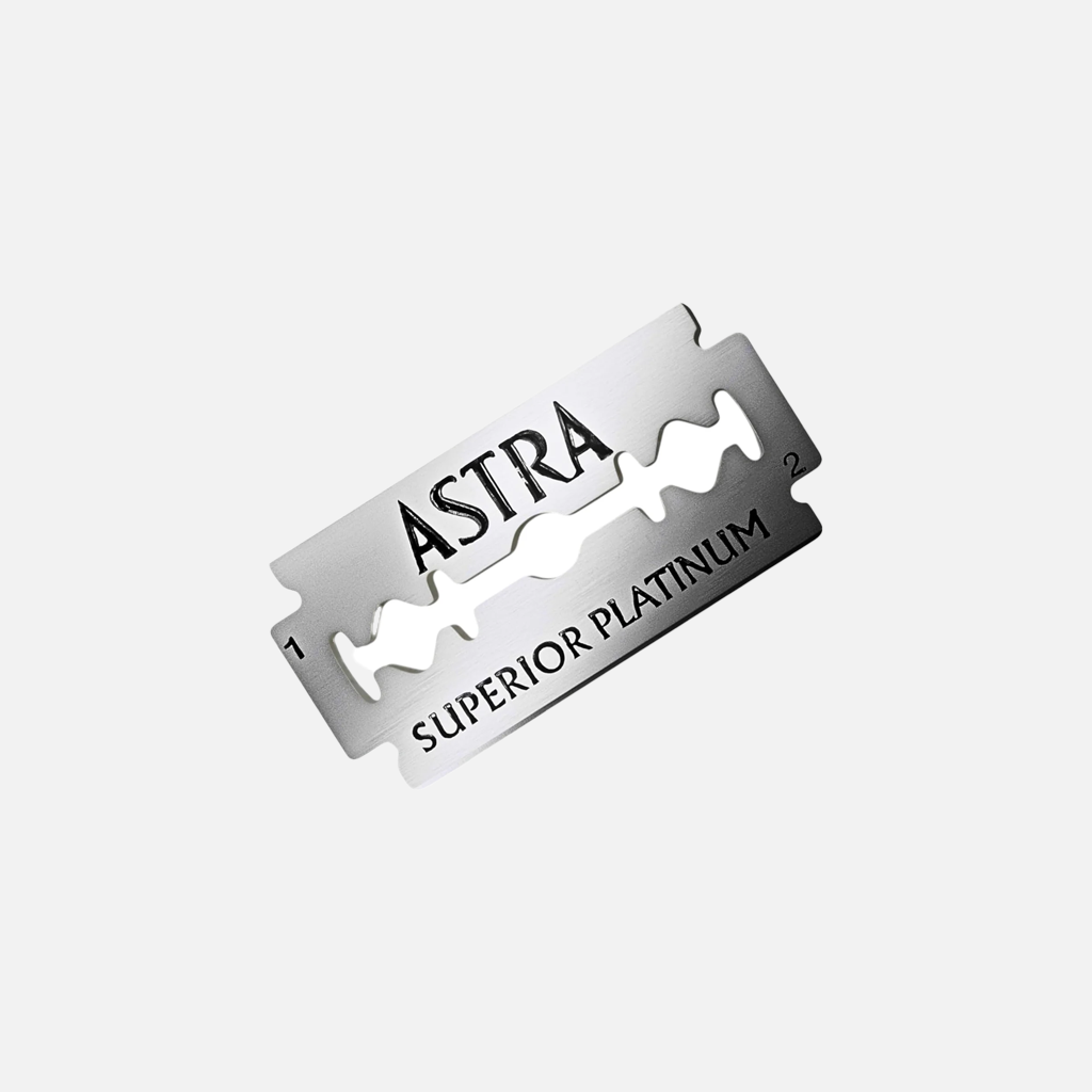 Astra Superior Platinum Double Edge Razor Blades (pack of 5)