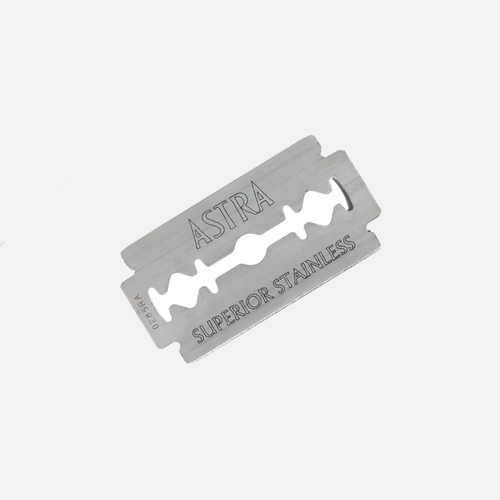 Astra Superior Stainless Double Edge Razor Blades (pack of 5)