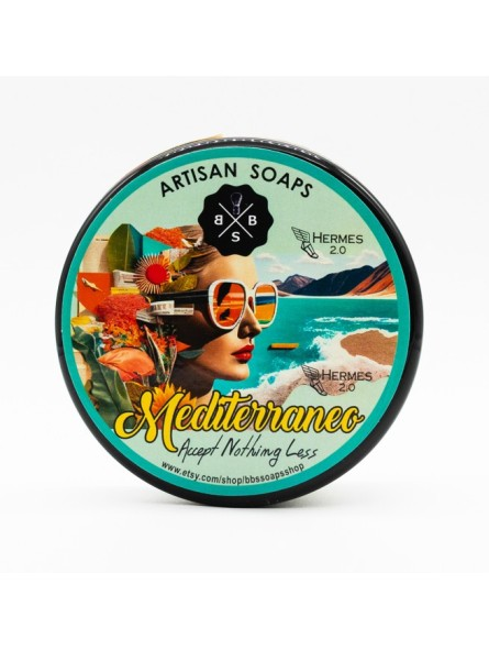 BBS Soap Mediterraneo Shaving Soap 127g