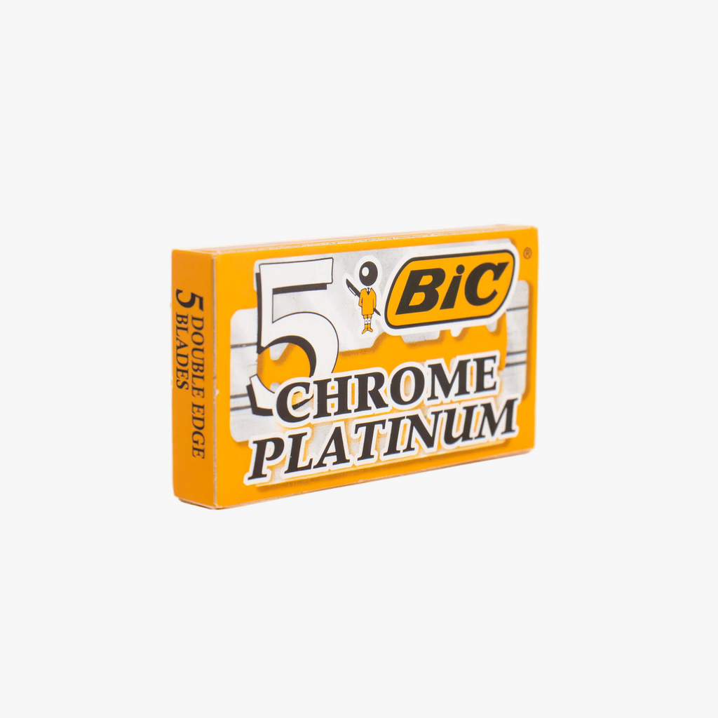 Pack of 5 BiC Chrome Platinum Double Edge Razor Blades