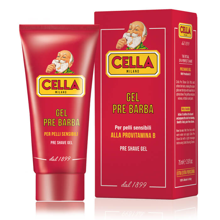 Cella Milano Almond Oil Pre-Shave Gel 75ml