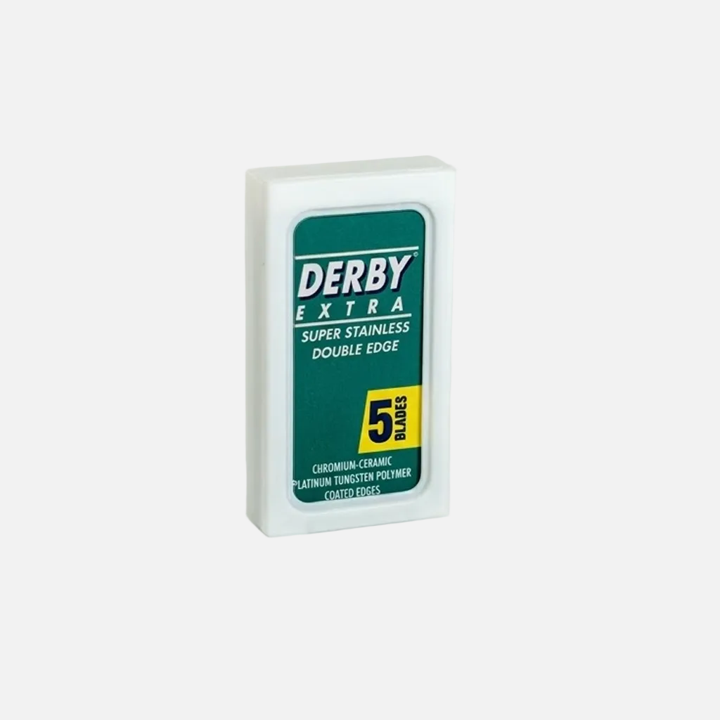 Derby Extra Double Edge Razor Blades (pack of 5)