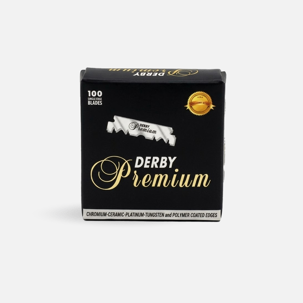 Derby Premium Single Edge Razor Blades (pack of 100)