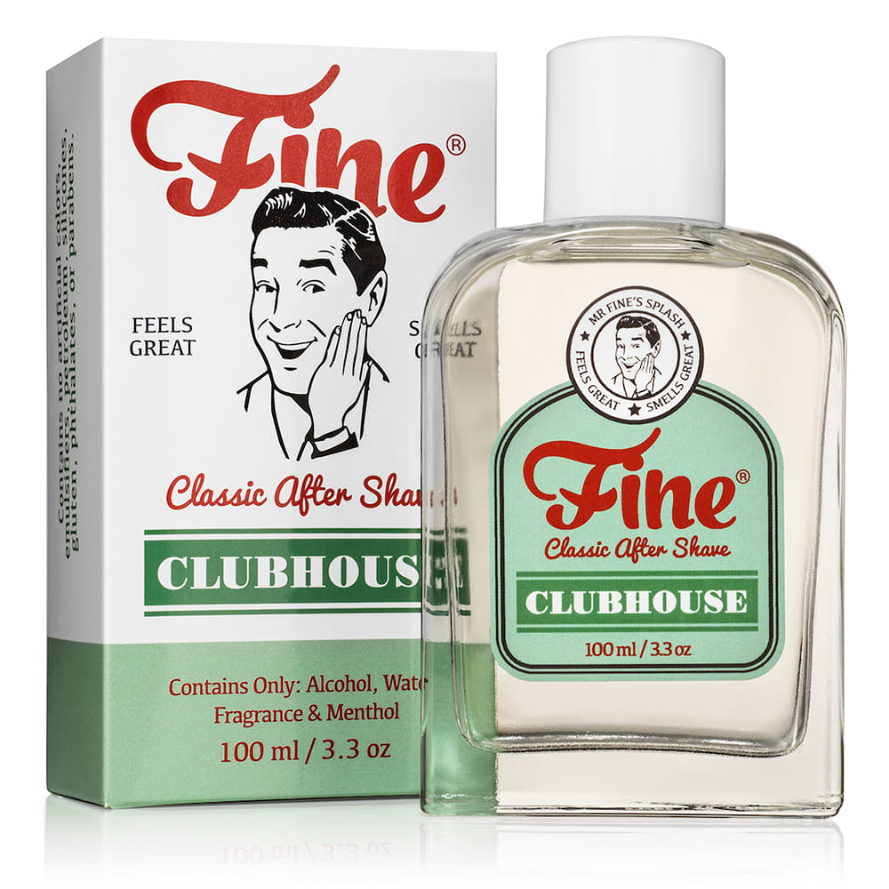 Fine Accoutrements Clubhouse Aftershave Splash 100ml