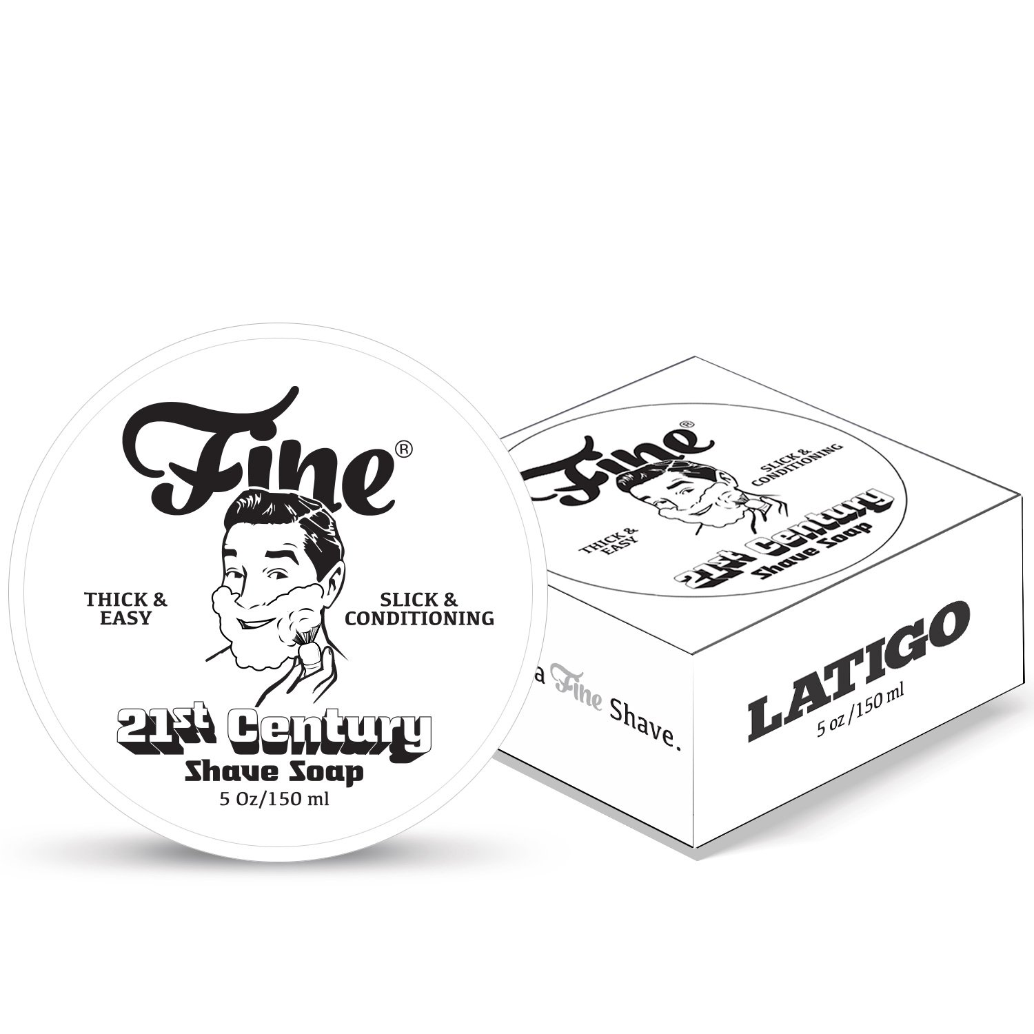 Fine Accoutrements Latigo Shaving Cream 150ml