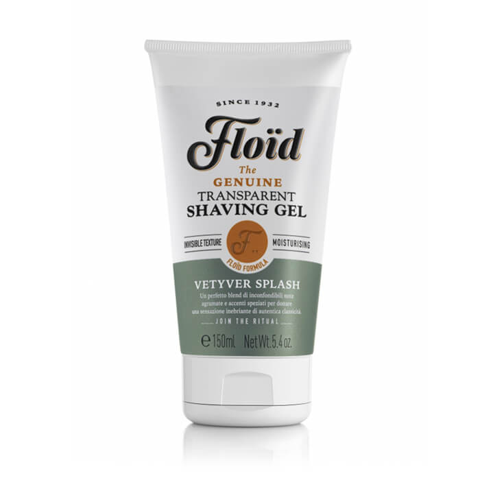 Floid Transparent Vetyver Splash Shaving Gel 150ml