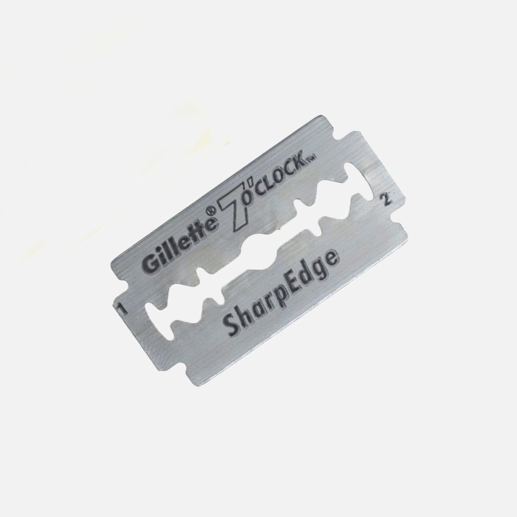 Gillette 7 O'Clock SharpEdge Double Edge Razor Blades (pack of 5)