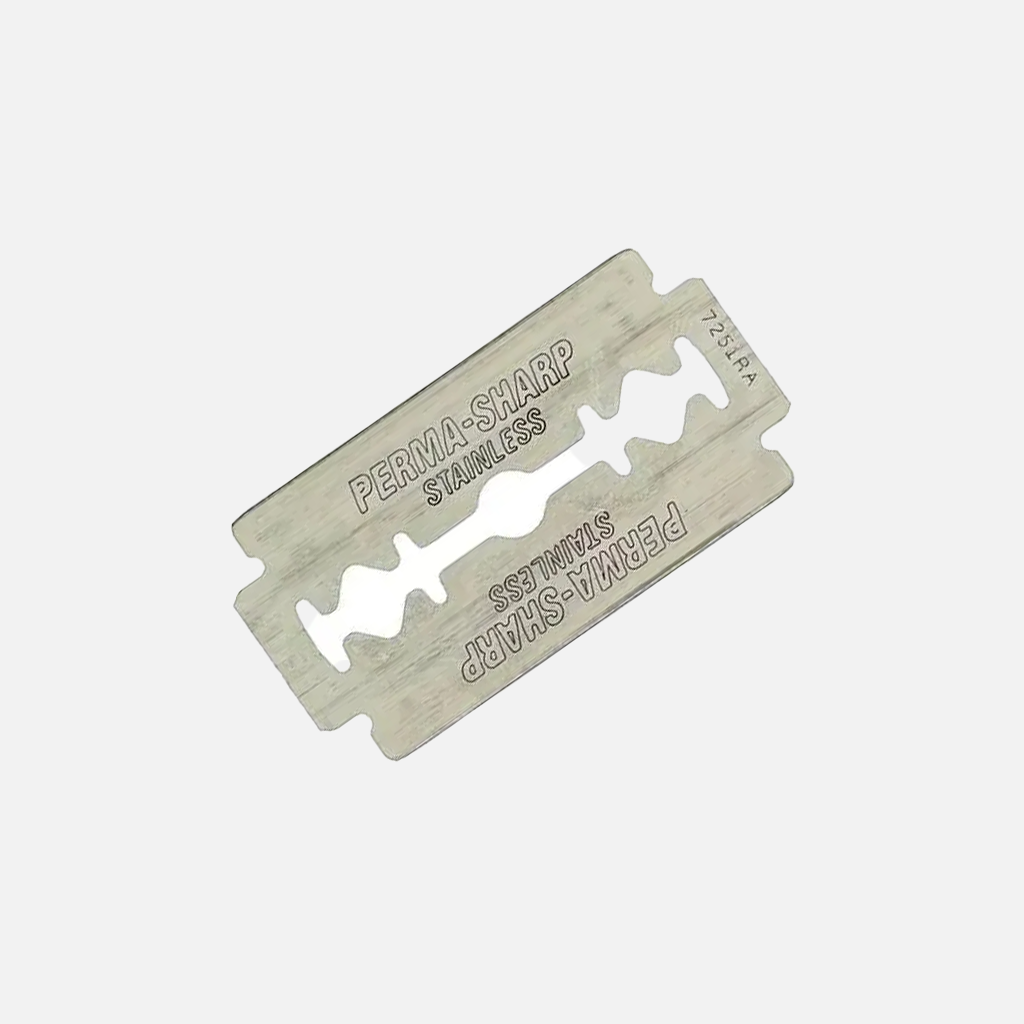 Gillette Perma-Sharp Double Edge Razor Blades (pack of 5)