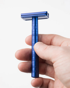 Henson Shaving AL13 Steel Blue Mild Safety Razor
