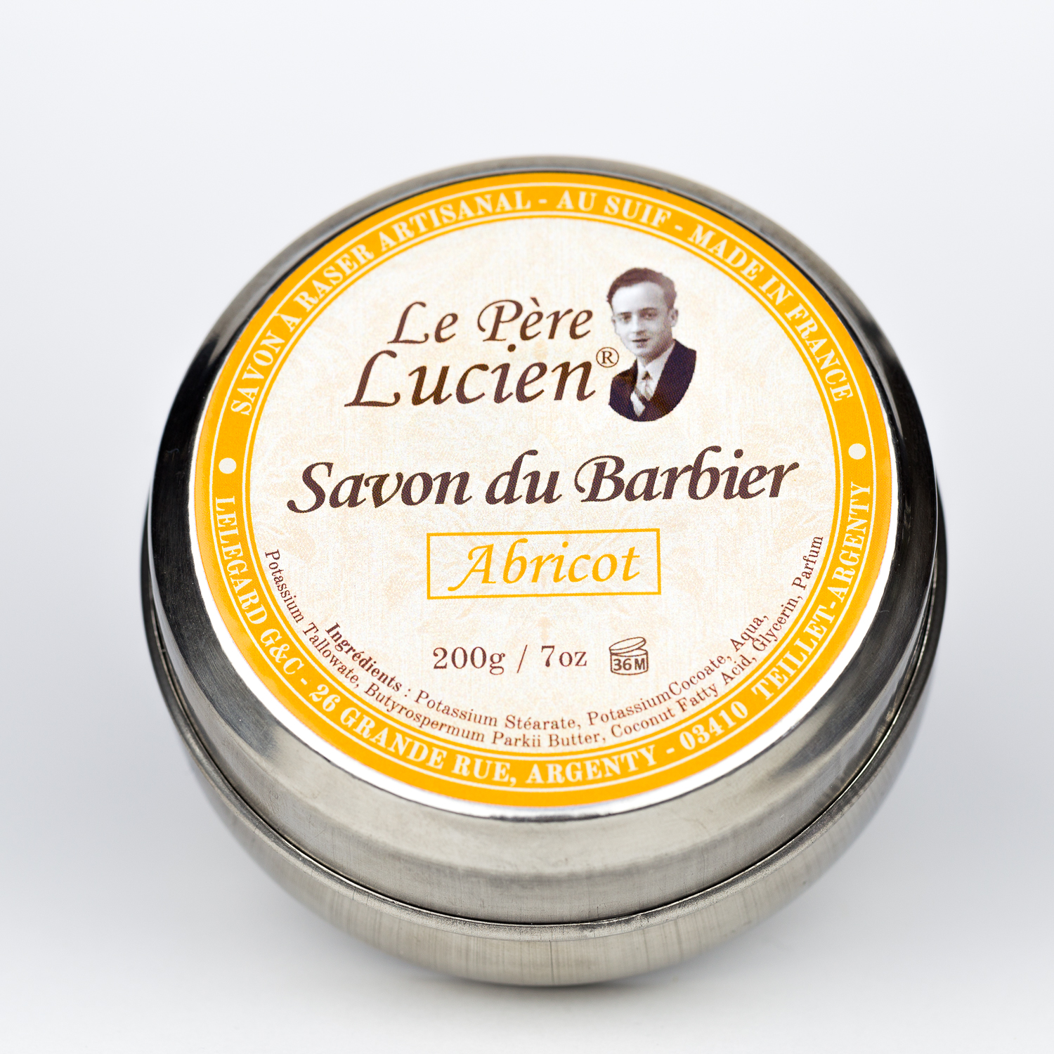 Le Père Lucien Apricot Shaving Soap 200g