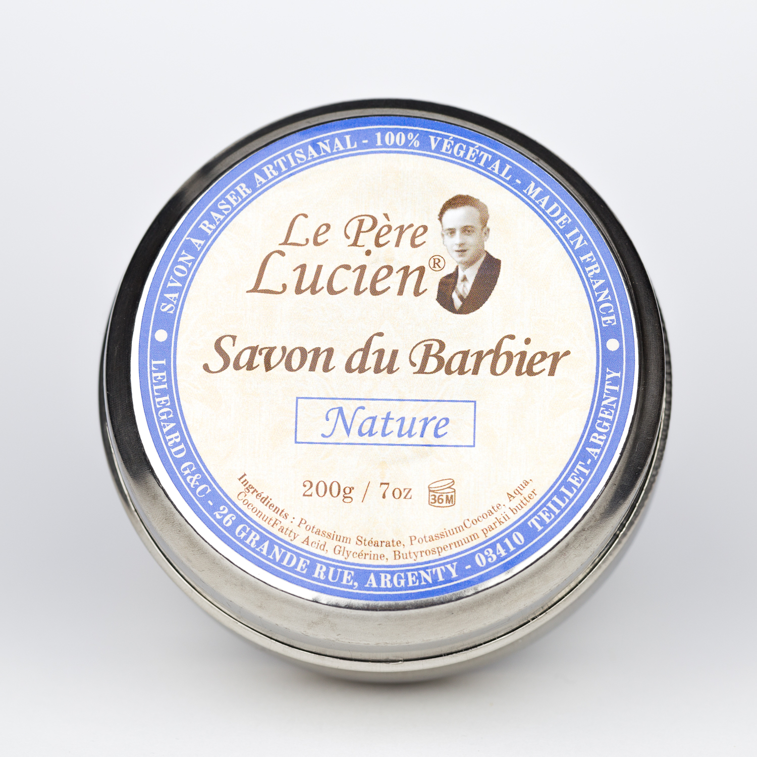 Le Père Lucien Natural Shaving Soap 200g