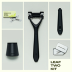 Leaf Shave Leaf Two Black Safety Razor