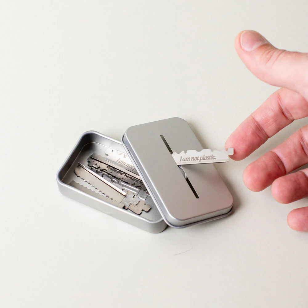 Leaf Shave Recycling Tin