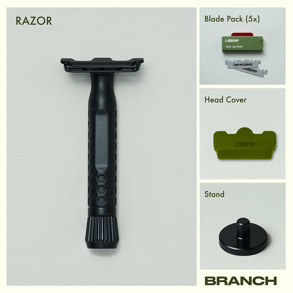 Leaf Shave Leaf Branch Single Edge Razor