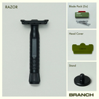 Leaf Shave Leaf Branch Single Edge Razor