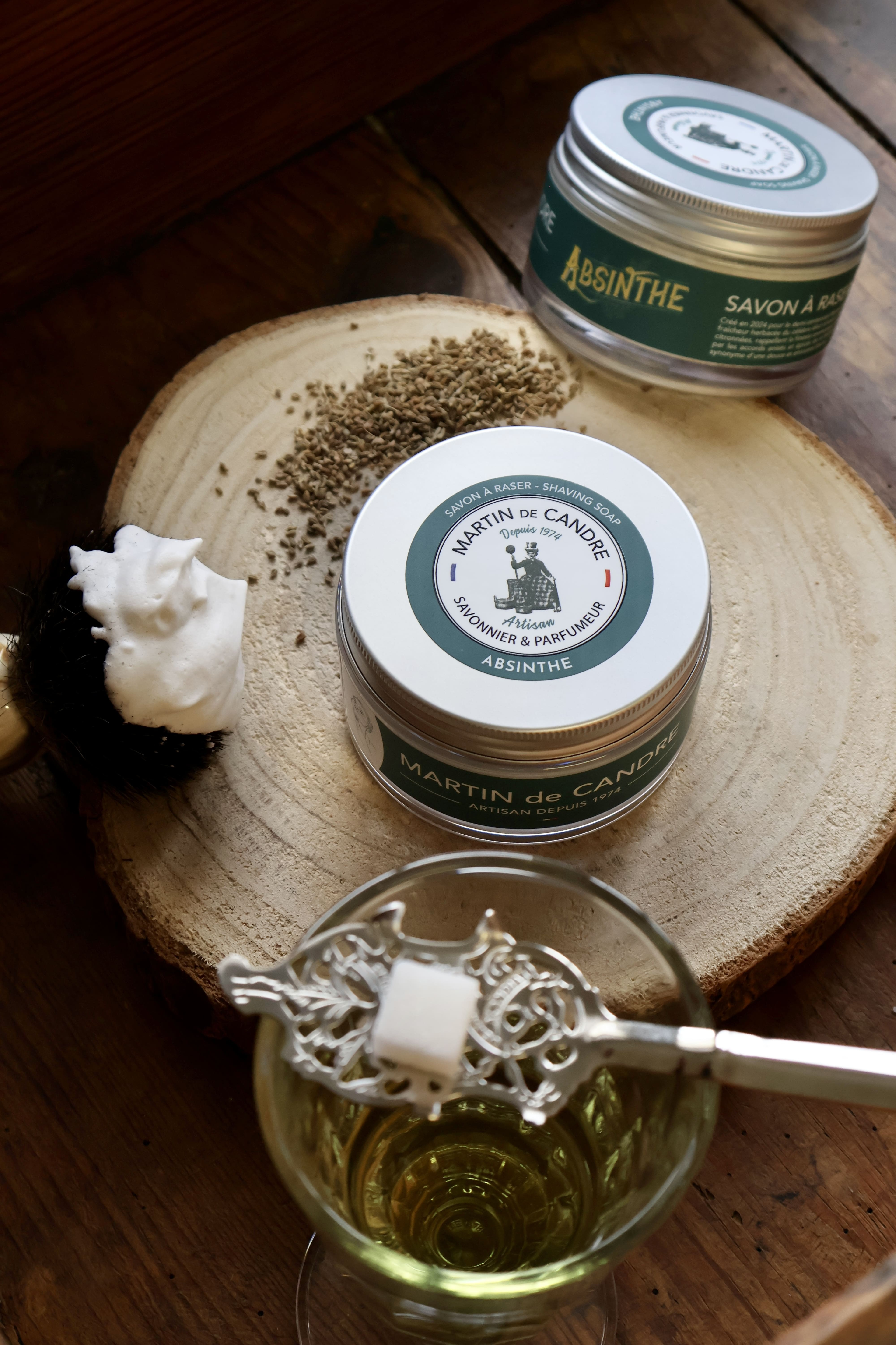 Martin de Candre Absinthe Shaving Soap 200g