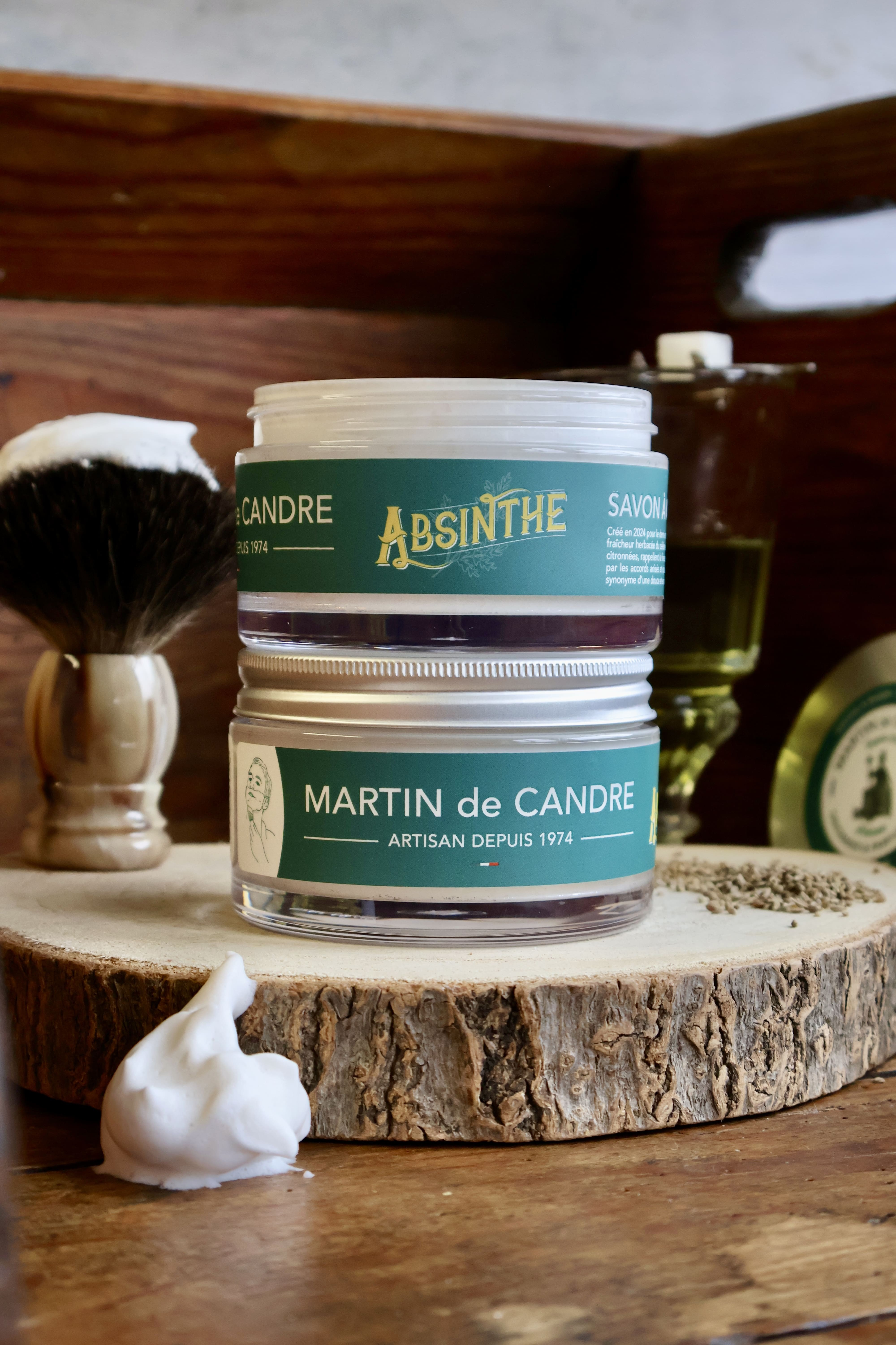 Martin de Candre Absinthe Shaving Soap 200g
