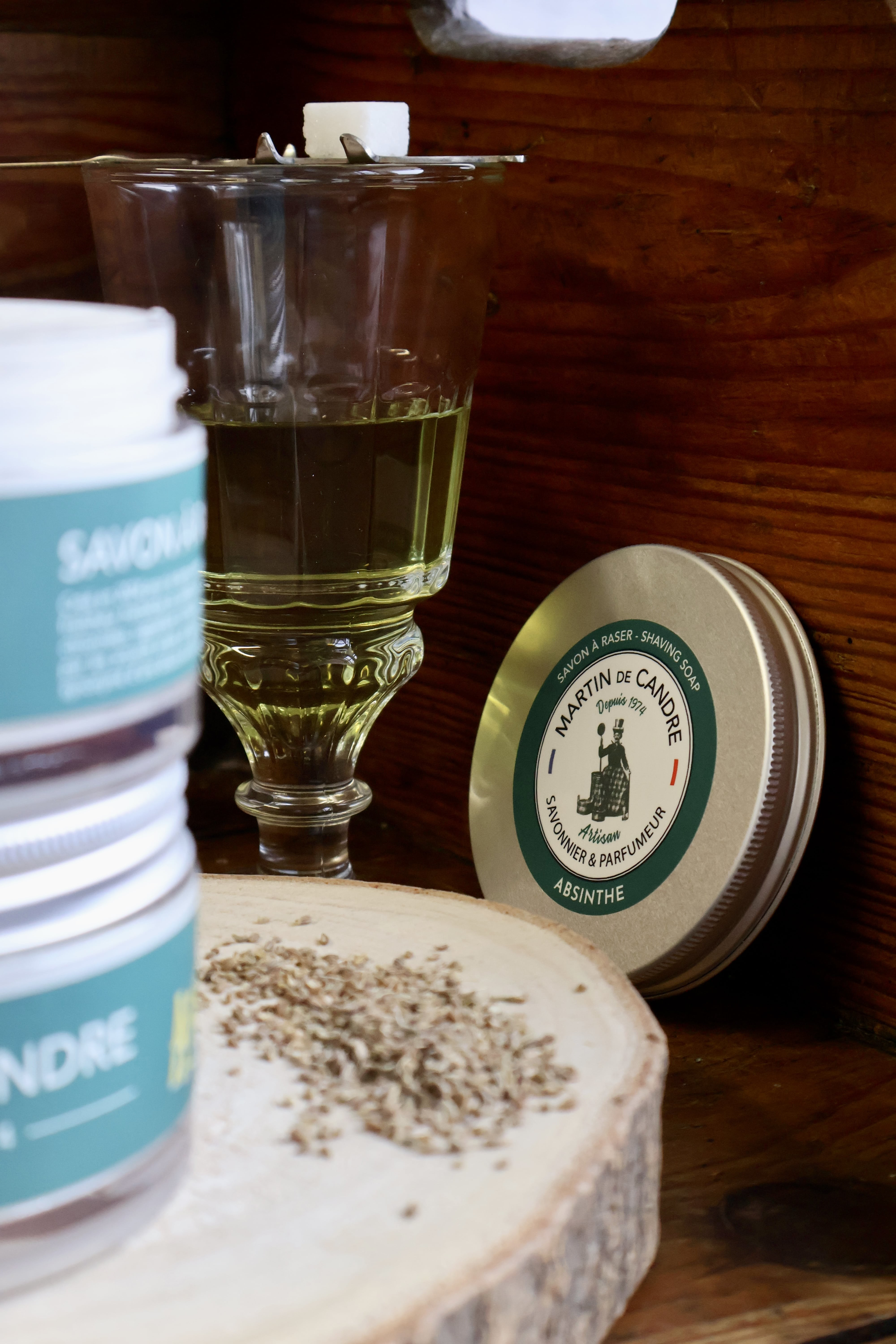 Martin de Candre Absinthe Shaving Soap 200g