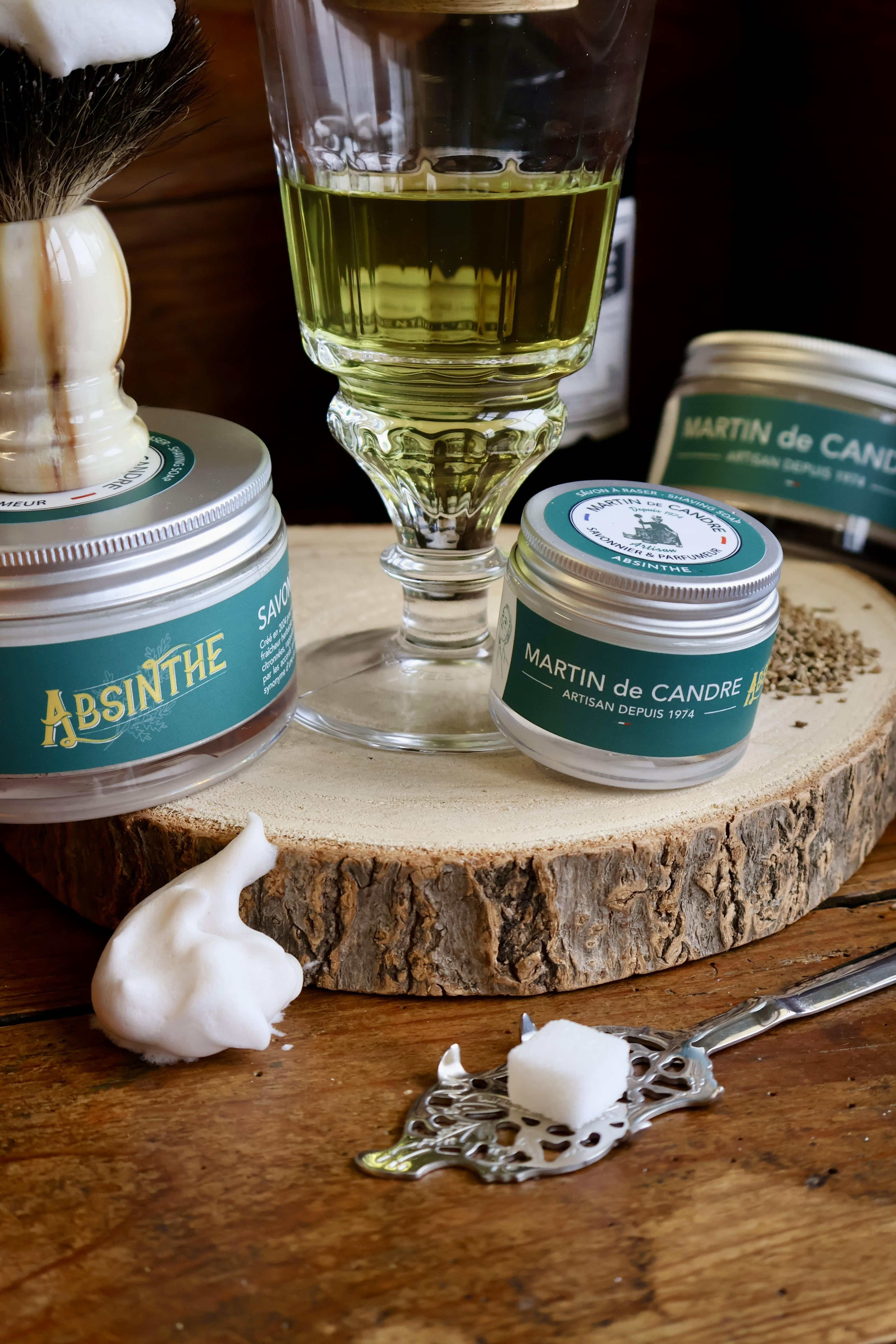 Martin de Candre Absinthe Shaving Soap 50g