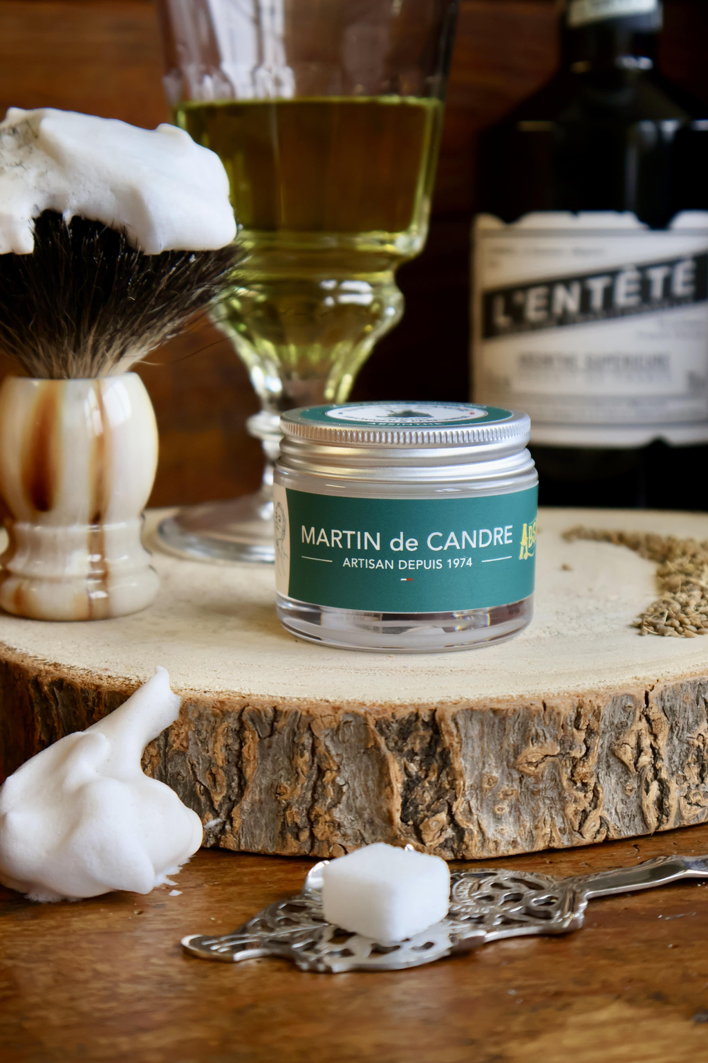 Martin de Candre Absinthe Shaving Soap 50g