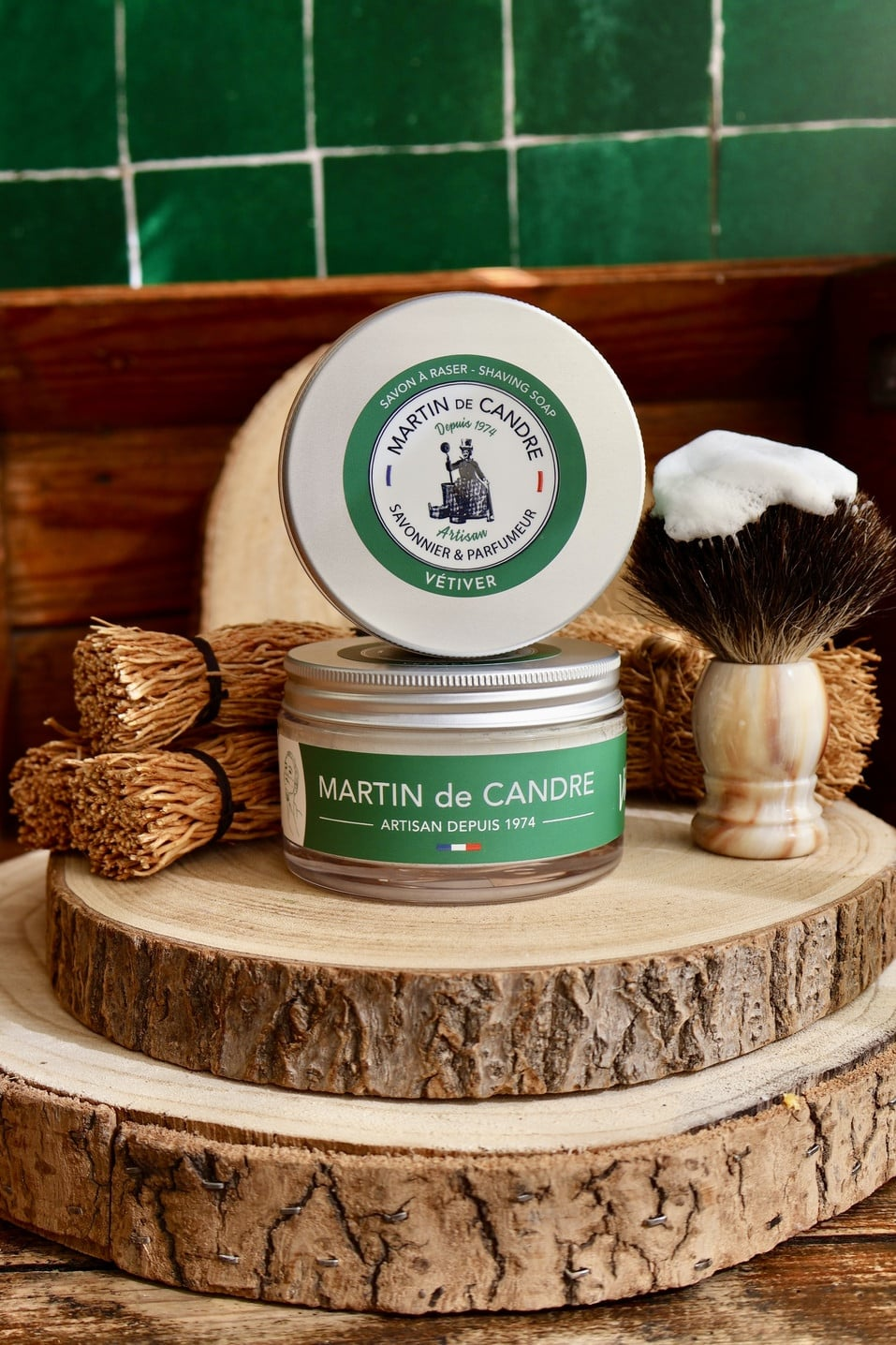 Martin de Candre Vetyver Shaving Soap 200g