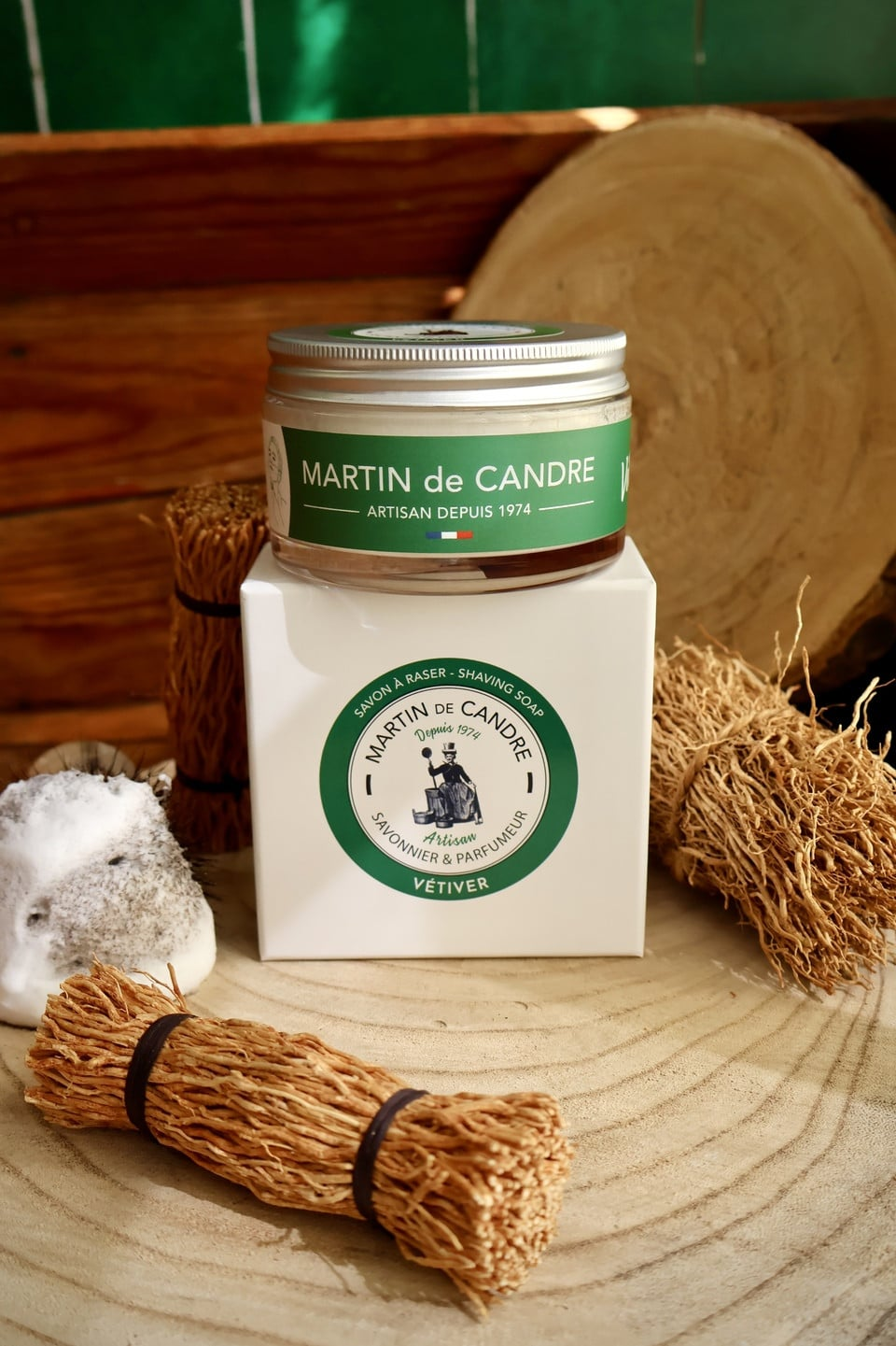 Martin de Candre Vetyver Shaving Soap 200g