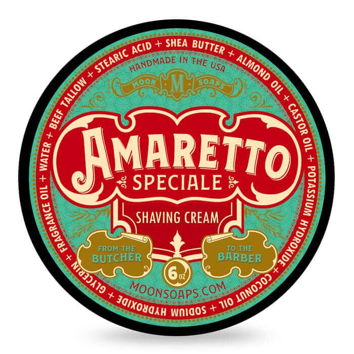 Moon Soaps Amaretto Shaving Cream 170g
