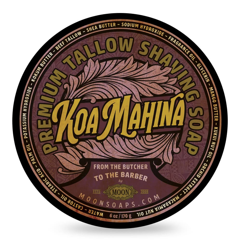 Moon Soaps Koa Mahina Shaving Soap 170g
