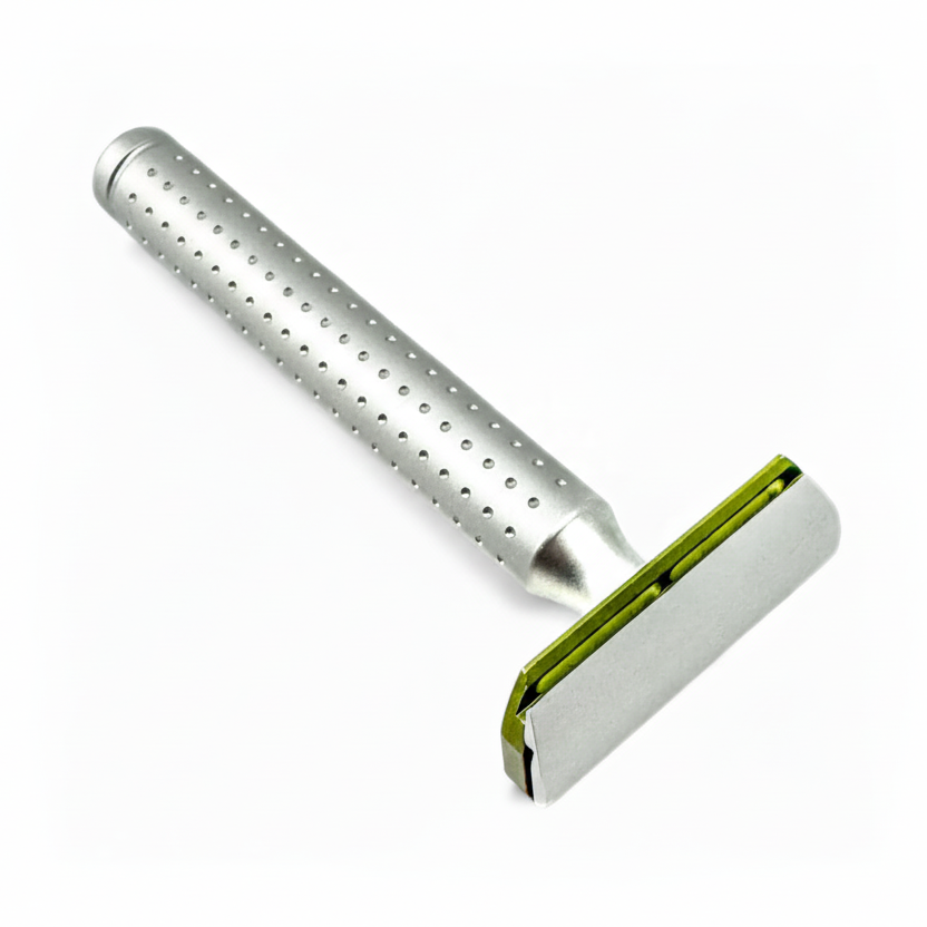 Parker Aeroshave Aluminum Closed Comb L Safety Razor