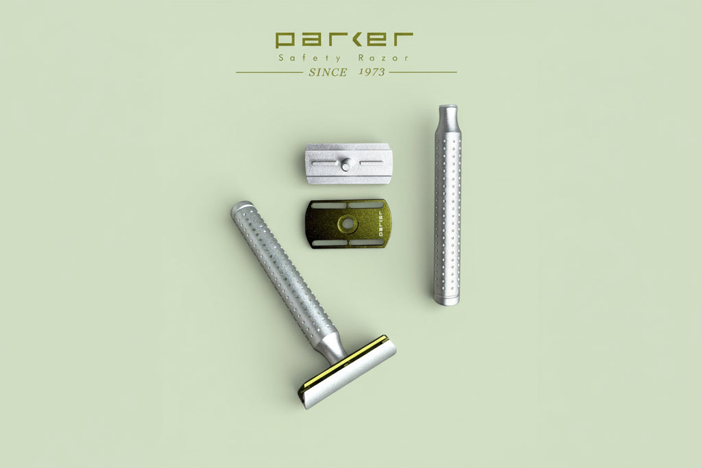 Parker Aeroshave Aluminum Closed Comb L Safety Razor