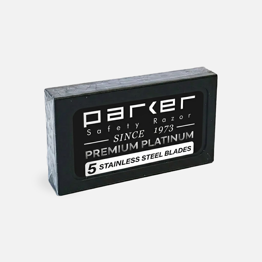 Parker Premium Double Edge Razor Blades (pack of 5)