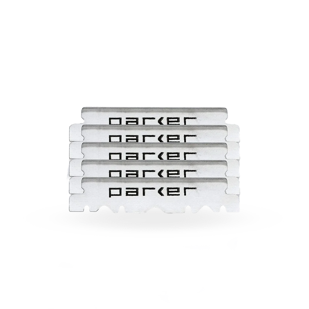 Parker Premium Platinum Single Edge Razor Blades (pack of 100)