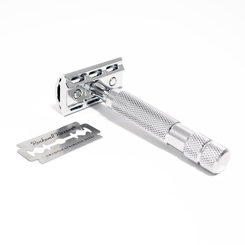 Rockwell 2C Safety Razor - Chrome
