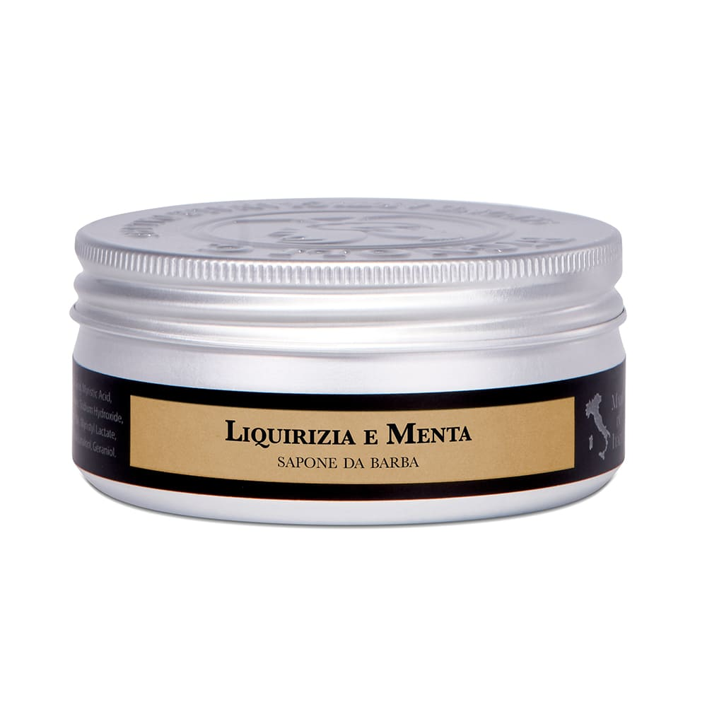 Saponificio Bignoli Liquirizia Menta Shaving Cream 175g