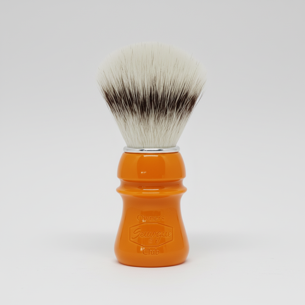Semogue Sylver Butterscotch Synthetic Shaving Brush