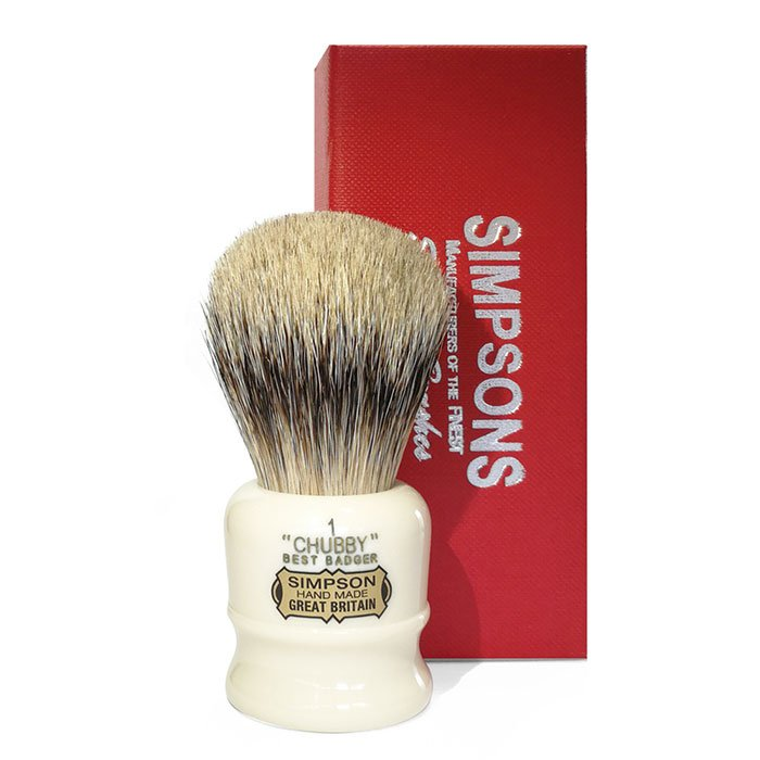 Simpsons Chubby 1 Best Badger Shaving Brush