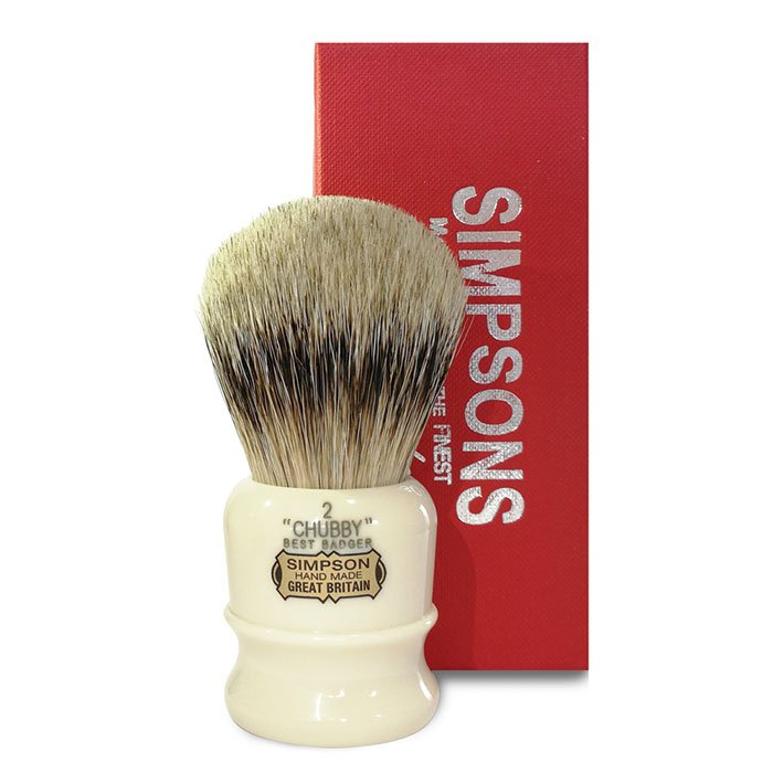 Simpsons Chubby 2 Best Badger Shaving Brush