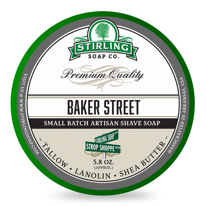 Stirling Baker Street Shaving Soap 170ml