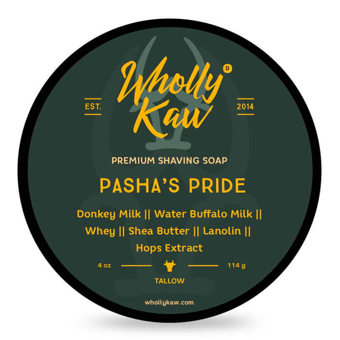 Wholly Kaw Pasha's Pride Shaving Soap 114g