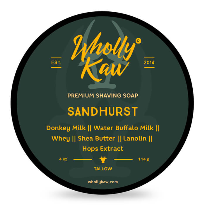 Wholly Kaw Sandhurst Shaving Soap 114g
