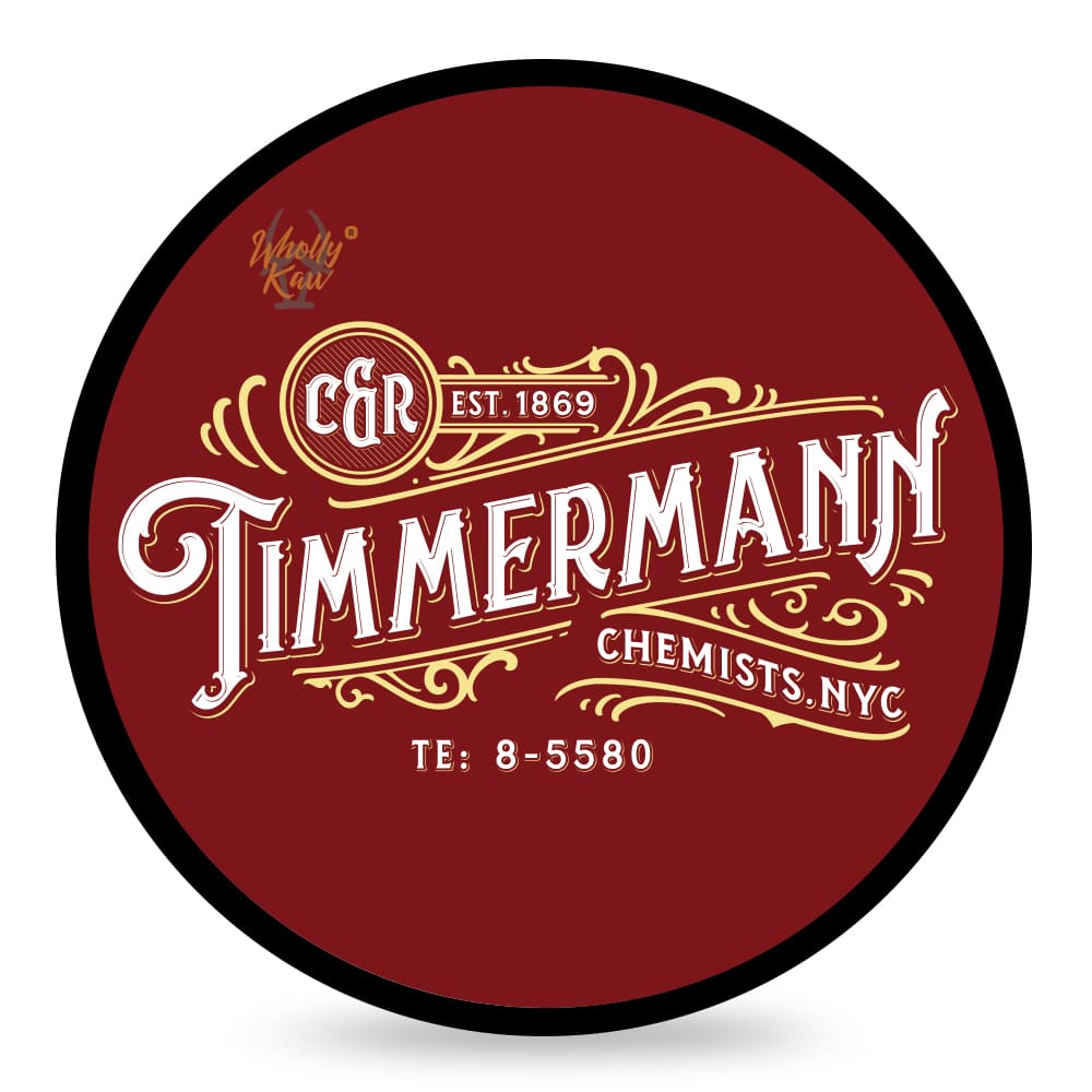 Wholly Kaw Timmermann Red Shaving Soap 114g