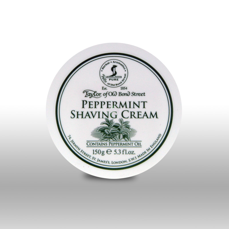 Taylor of Old Bond Street | Peppermint Shaving Cream | Agent Shave