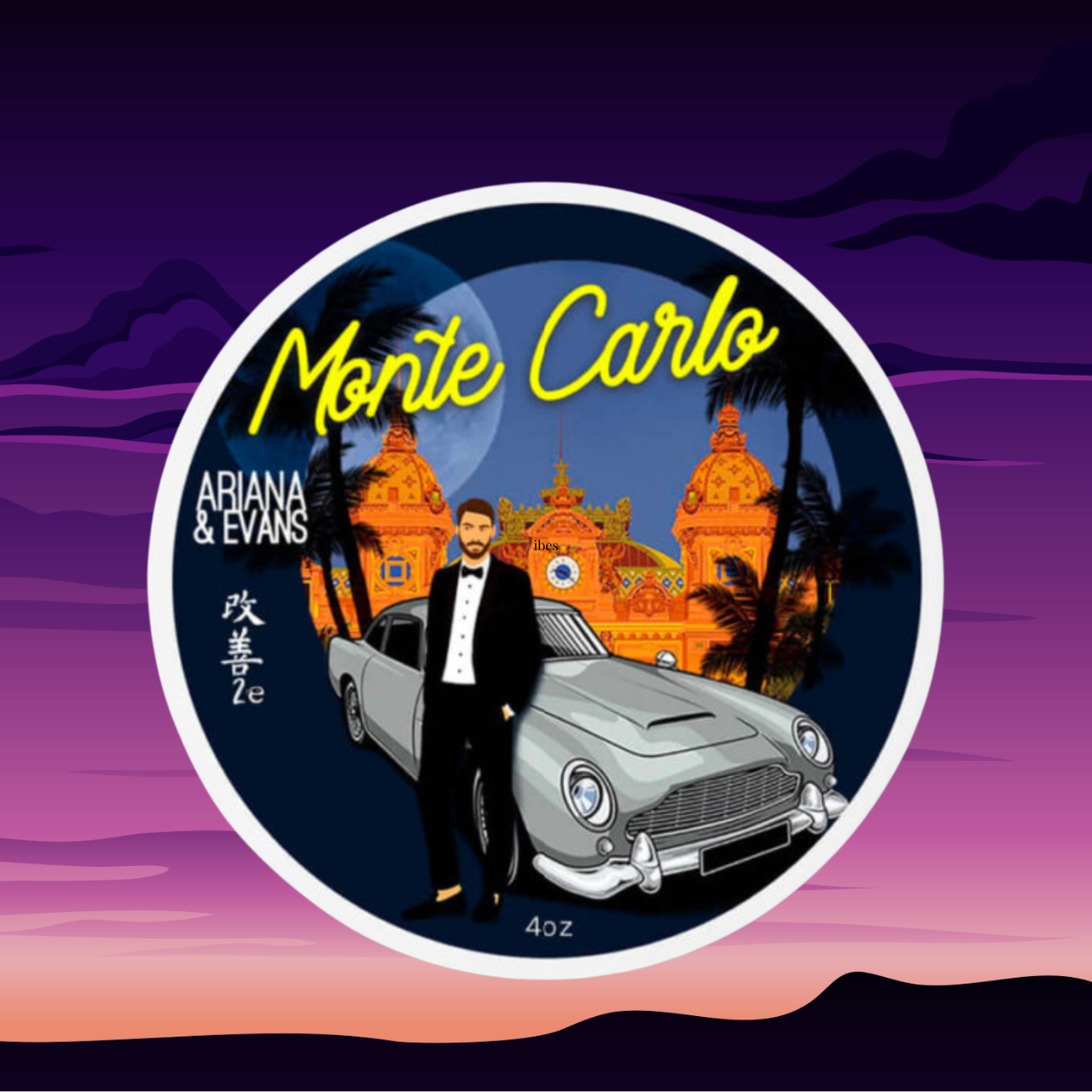 Ariana & Evans Shaving Soap Monte Carlo