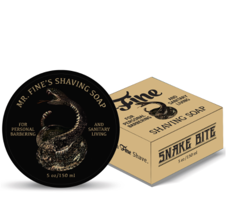Fine Snake Bite Shaving Soap | Agent Shave | Wet Shaving Supplies UK