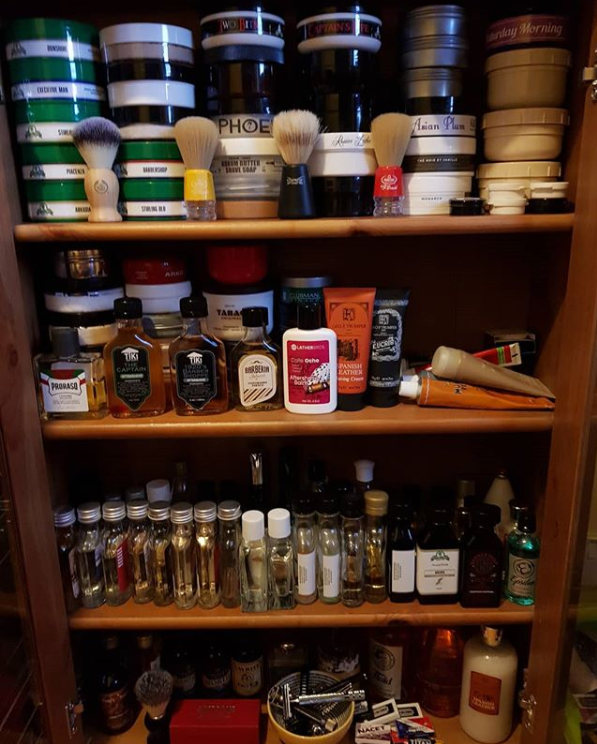 Shaving Den Cupboard | Agent Shave