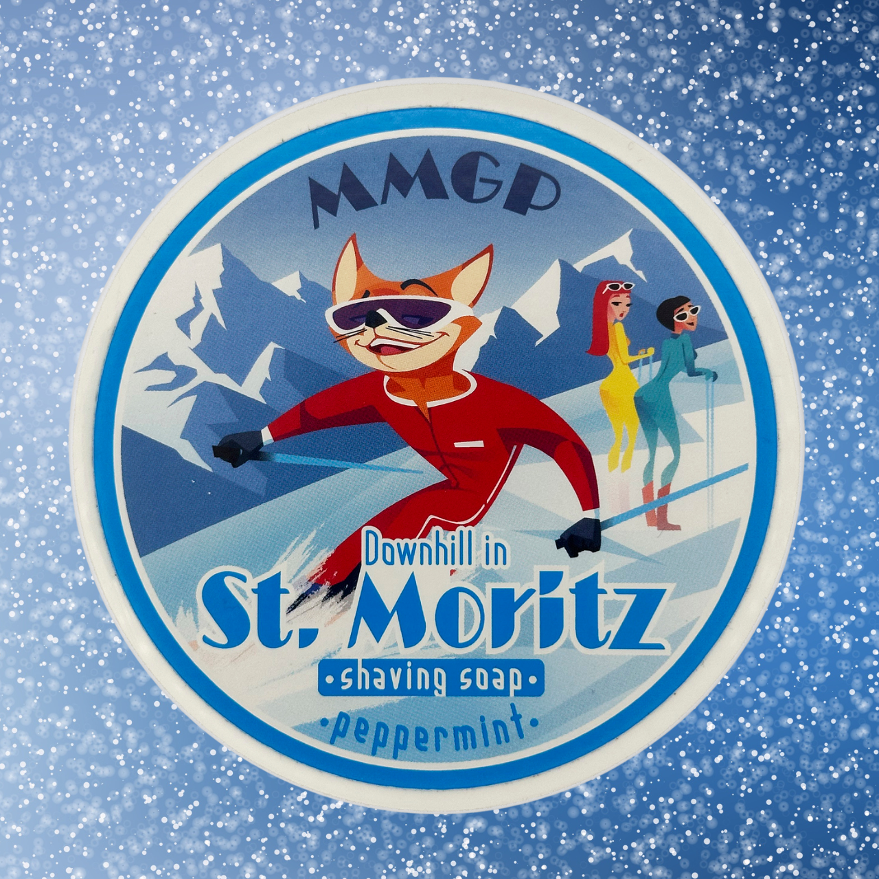 MMGP Shaving Soap Downhill in St Moritz | Agent Shave | Wet Shaving Supplies UK