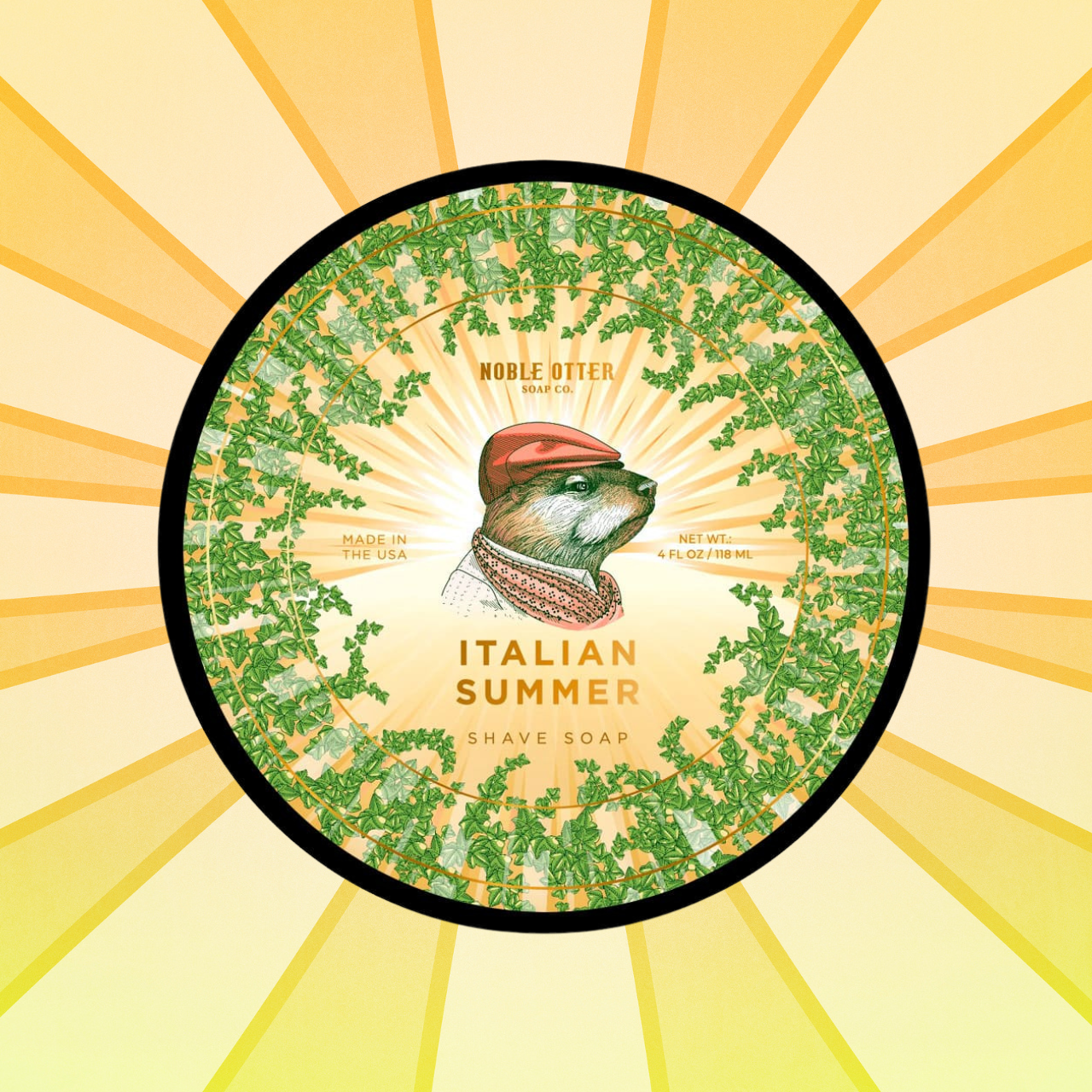 Shaving Soap Noble Otter Italian Summer